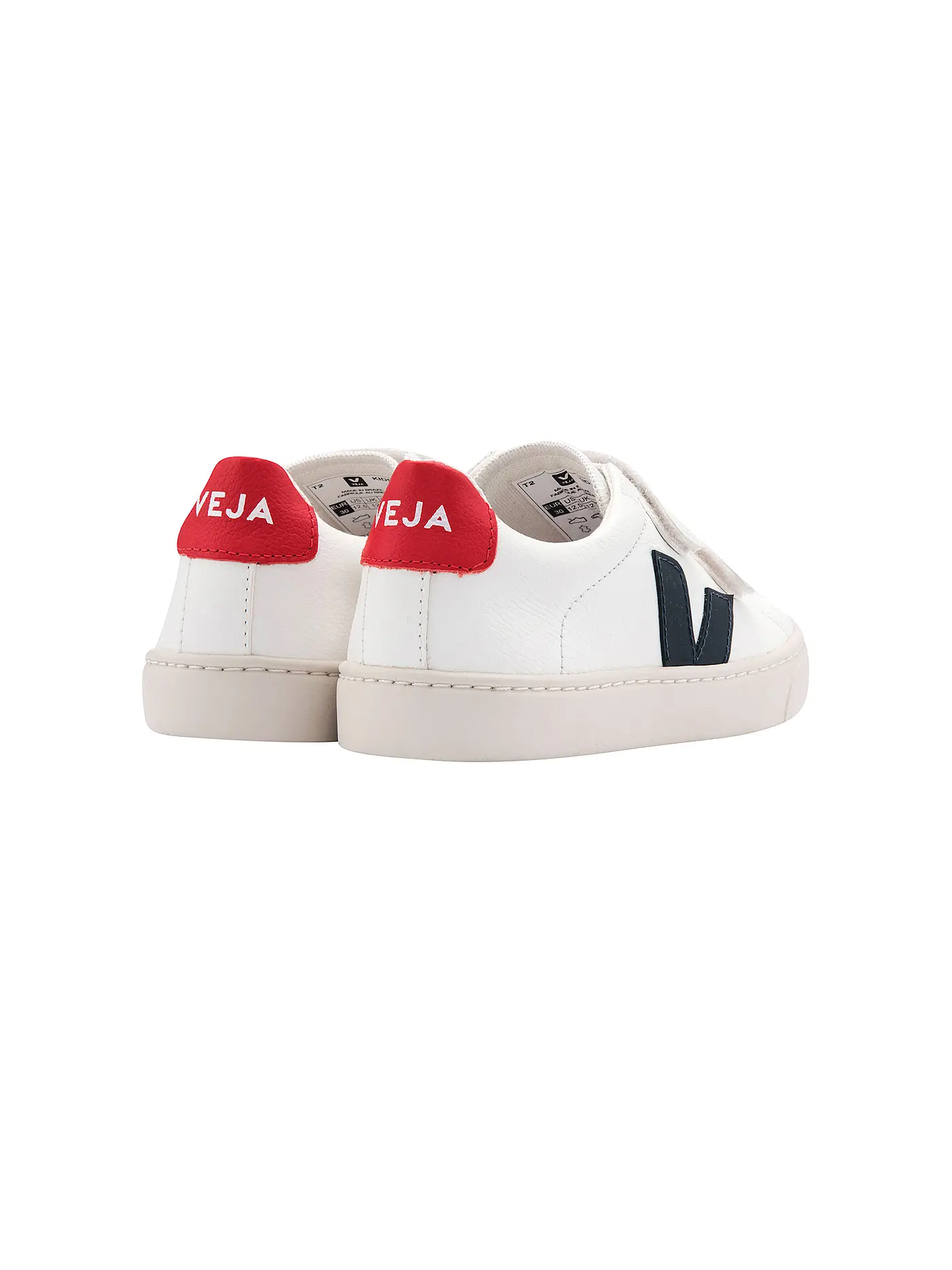VEJA | Kinder Sneaker Esplar Velcro | weiss